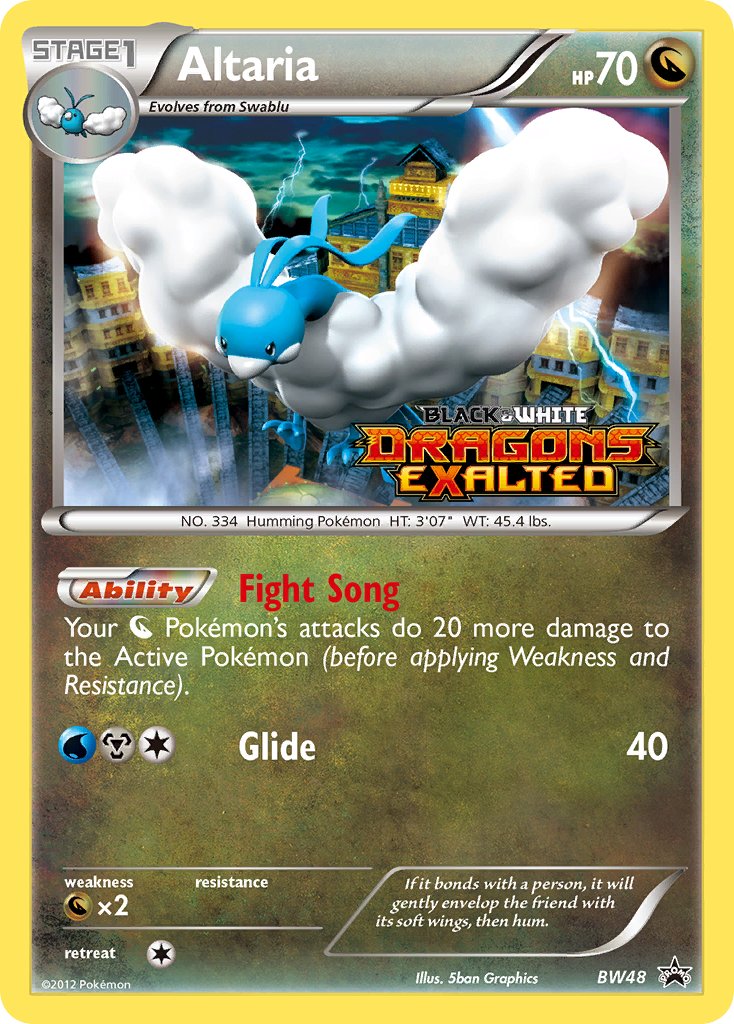 Altaria - BW Black Star Promos (Promo) [BW-48] English / Near Mint / Normal