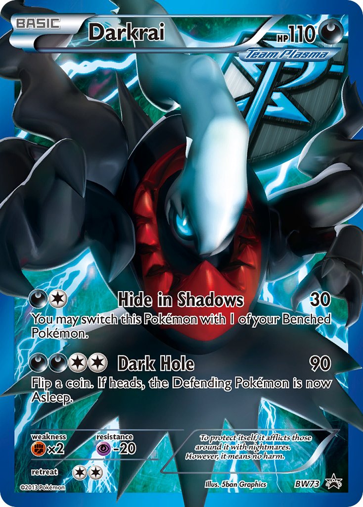 Darkrai⁣ - BW Black Star Promos⁣ (Promo)⁣ [73] English / Near Mint / Normal