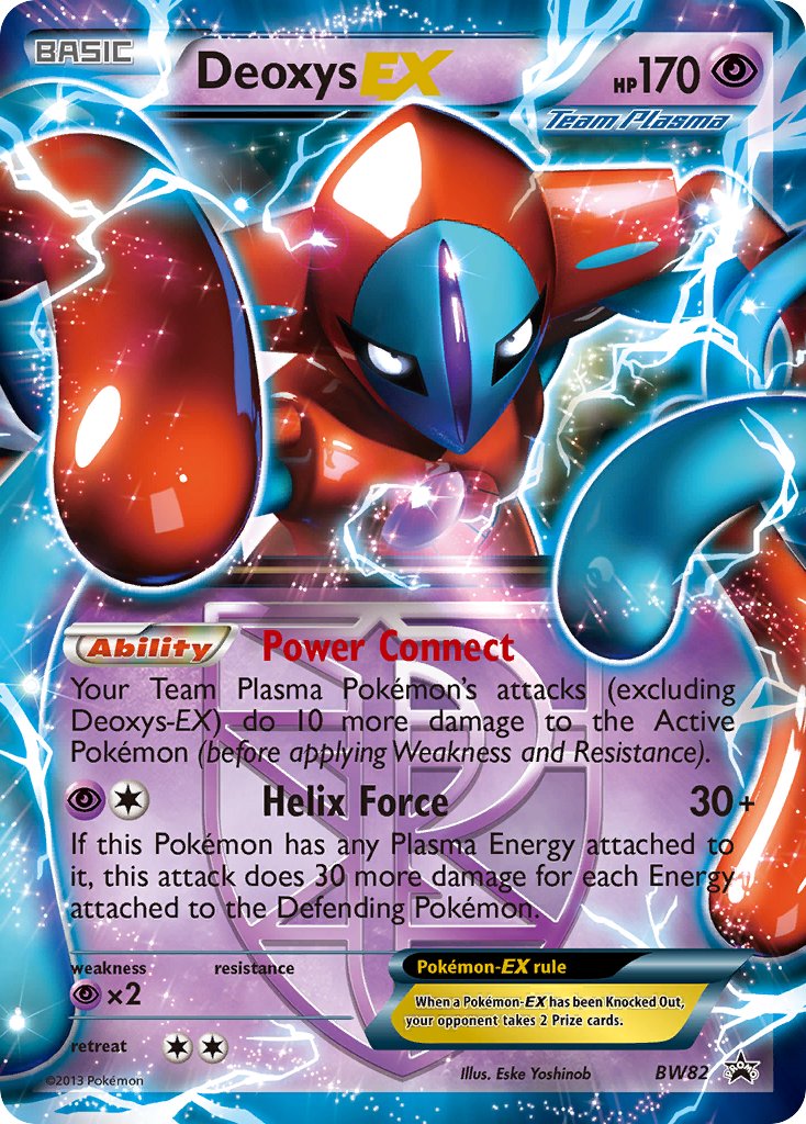 Deoxys EX - BW Black Star Promos (Promo) [BW-82] English / Near Mint / Normal