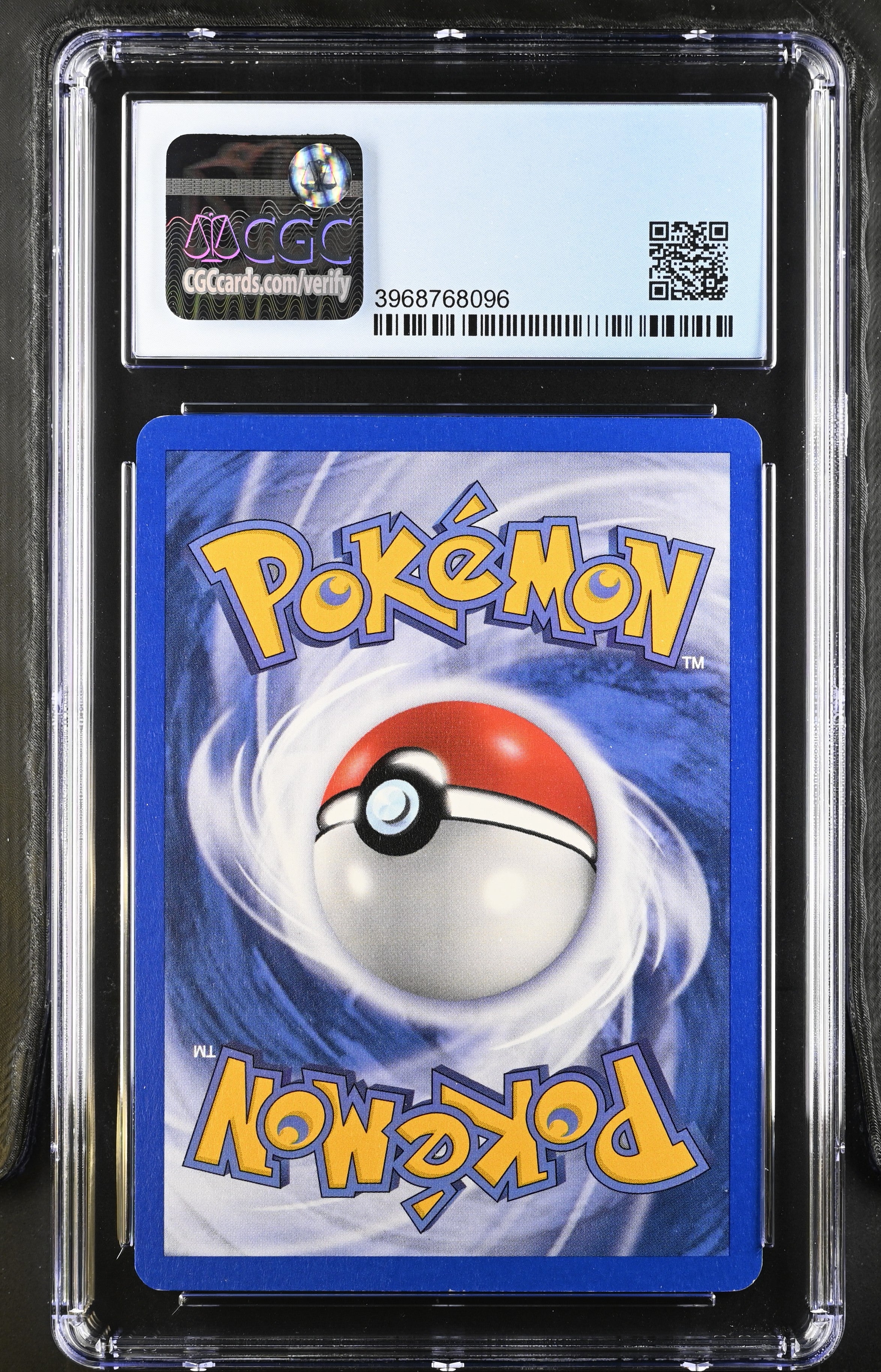 Groudon #102 EX Hidden Legends CGC 8.5 - bagside