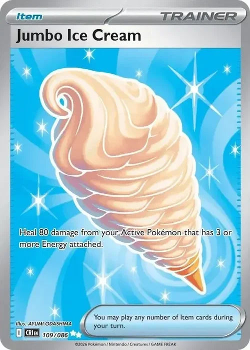 Jumbo Ice Cream - Chaos Rising (Ultra Rare) [CRI-109] English / Near Mint / Normal