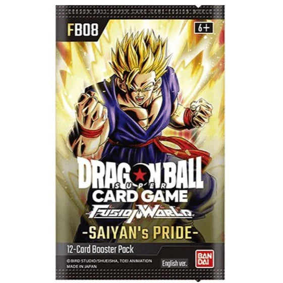 Dragon Ball Super TCG: Fusion World: Saiyan's Pride (FB08) - Booster Pack Kortspil