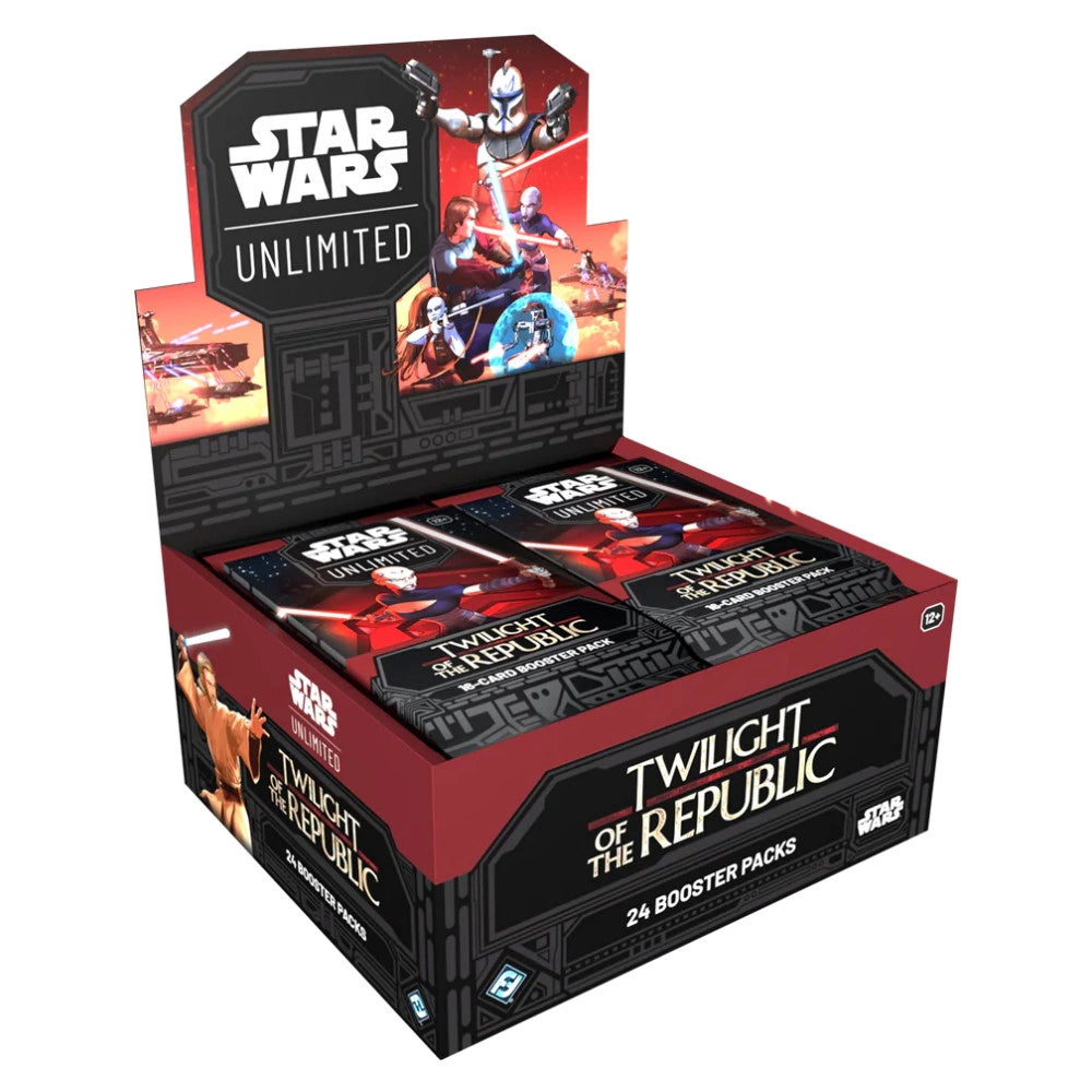 Star Wars: Unlimited TCG: Twilight of the Republic - Booster Display Box (24 Pakker) Kortspil