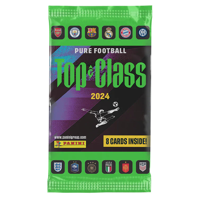 Panini Pure Football Top Class 2024 Booster Pack Kortspil