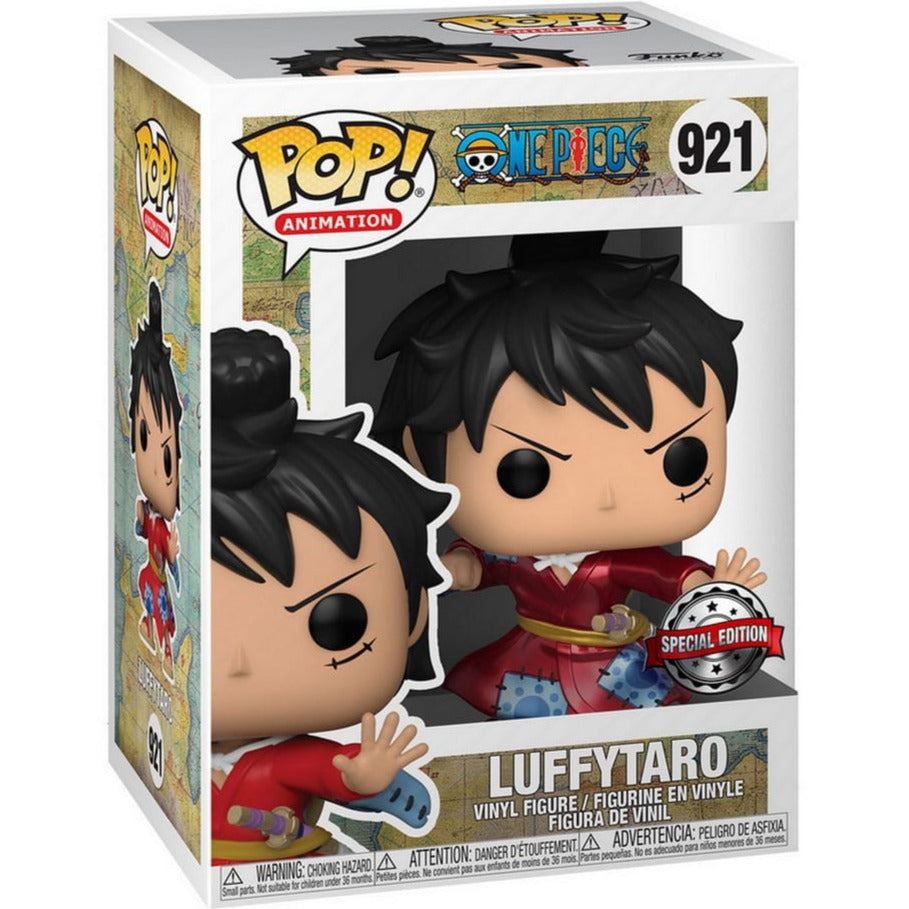 Funko POP! One Piece Luffytaro Luffy in Kimono Metallic Special Edition #921 Figur