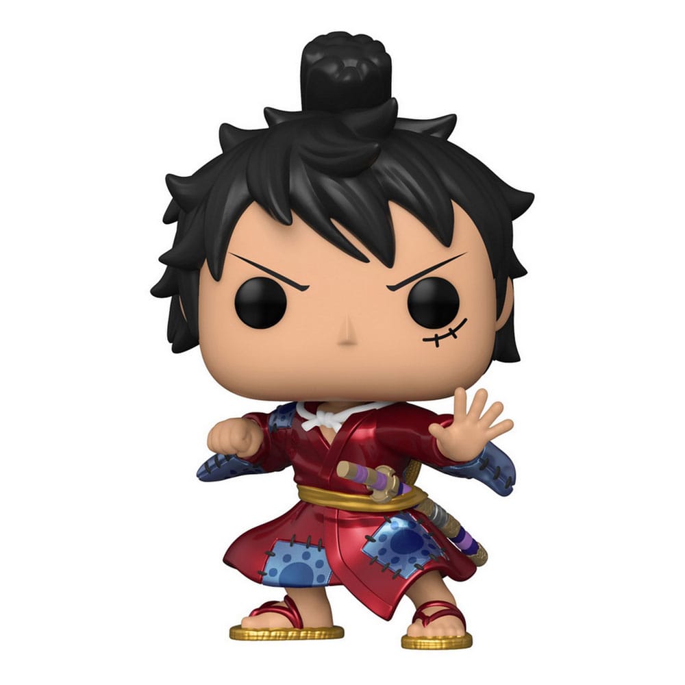 Funko POP! One Piece Luffytaro Luffy in Kimono Metallic Special Edition #921 Figur