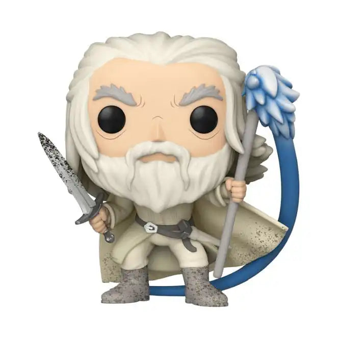Funko POP! Lord of the Rings Gandalf the White with Sword Glows in the Dark Special Edition #1203 Figur