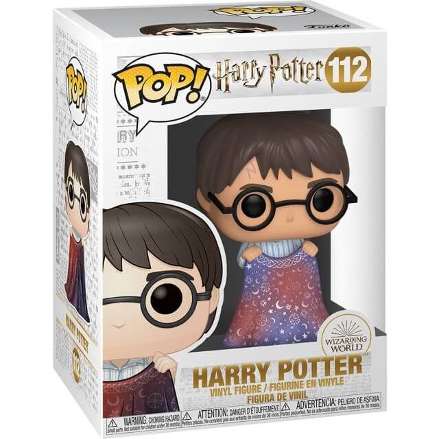 Funko POP! - Harry Potter with Invisibility Cloak #112 Action- og legetøjsfigurer Funko POP!