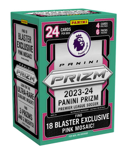 Panini Prizm Fodboldkort Premier League 2023/24 Blaster Box Kortspil
