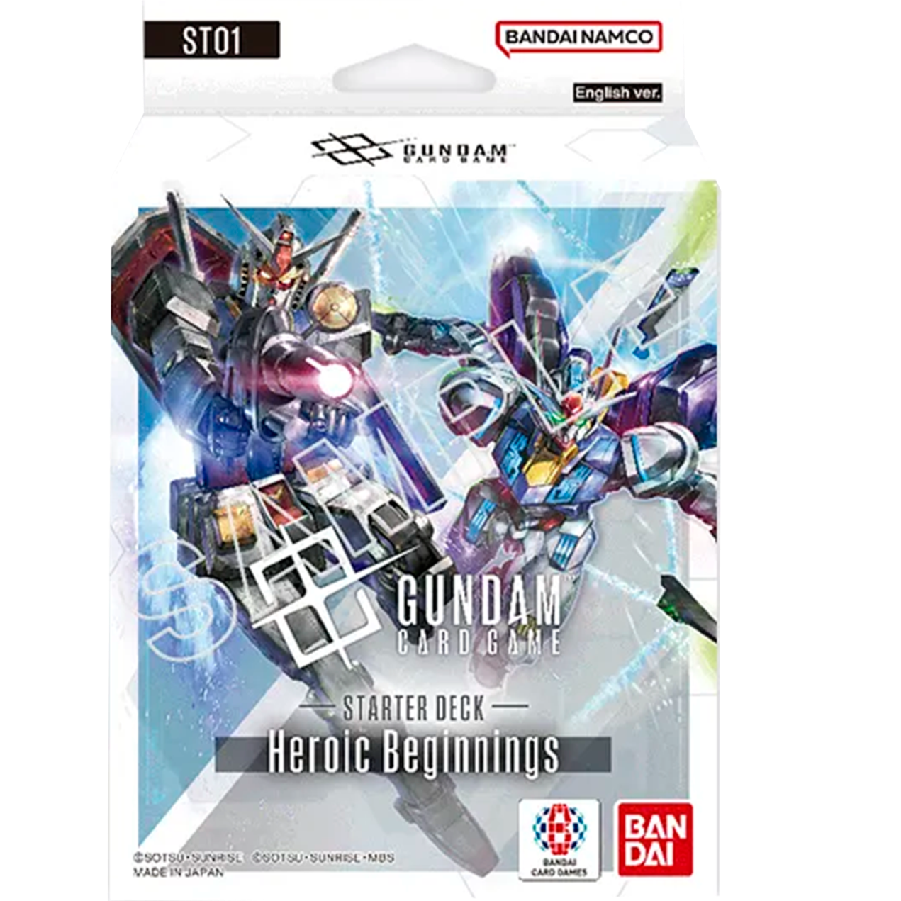 Gundam TCG: ST01 - Heroic Beginnings - Starter deck Kortspil