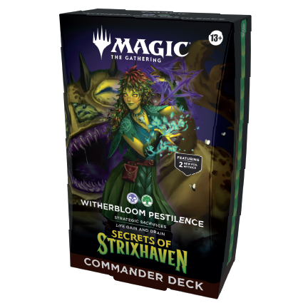 Magic: Secrets of Strixhaven - Witherbloom Pestilence - Commander Deck Kortspil