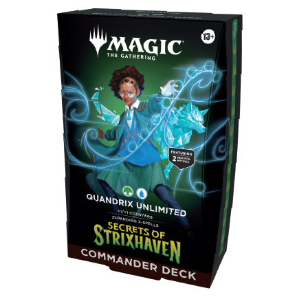 Magic: Secrets of Strixhaven - Quandrix Unlimited - Commander Deck Kortspil