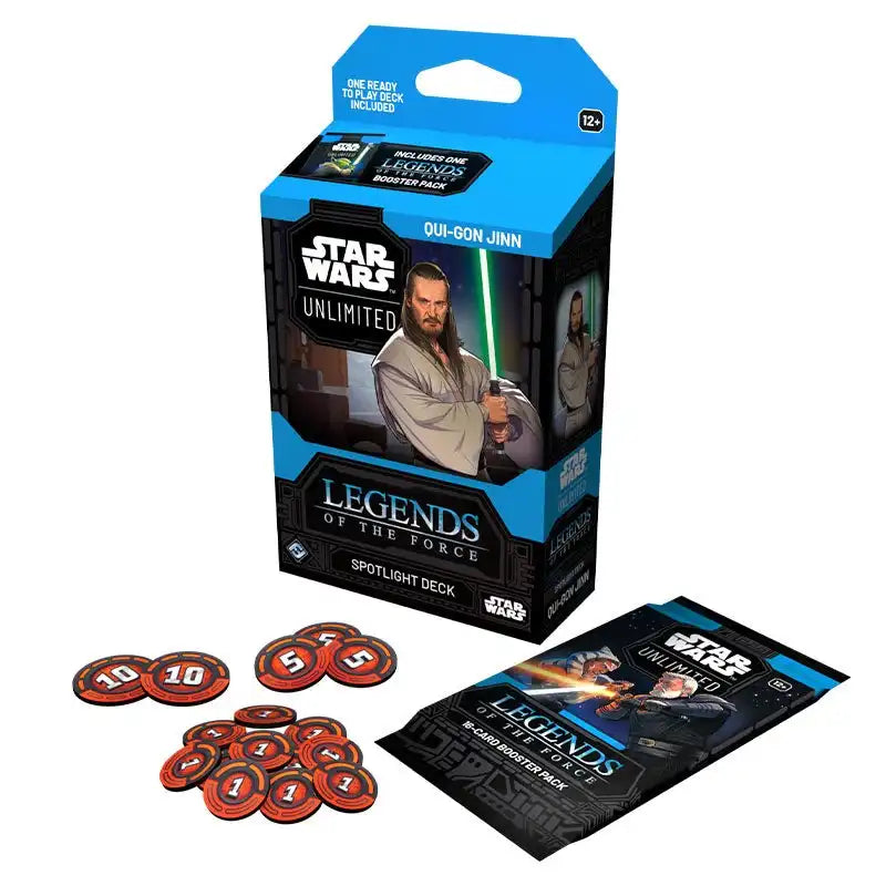 Star Wars: Unlimited - Legends of the Force - Spotlight Deck (Qui-Gon Jin)