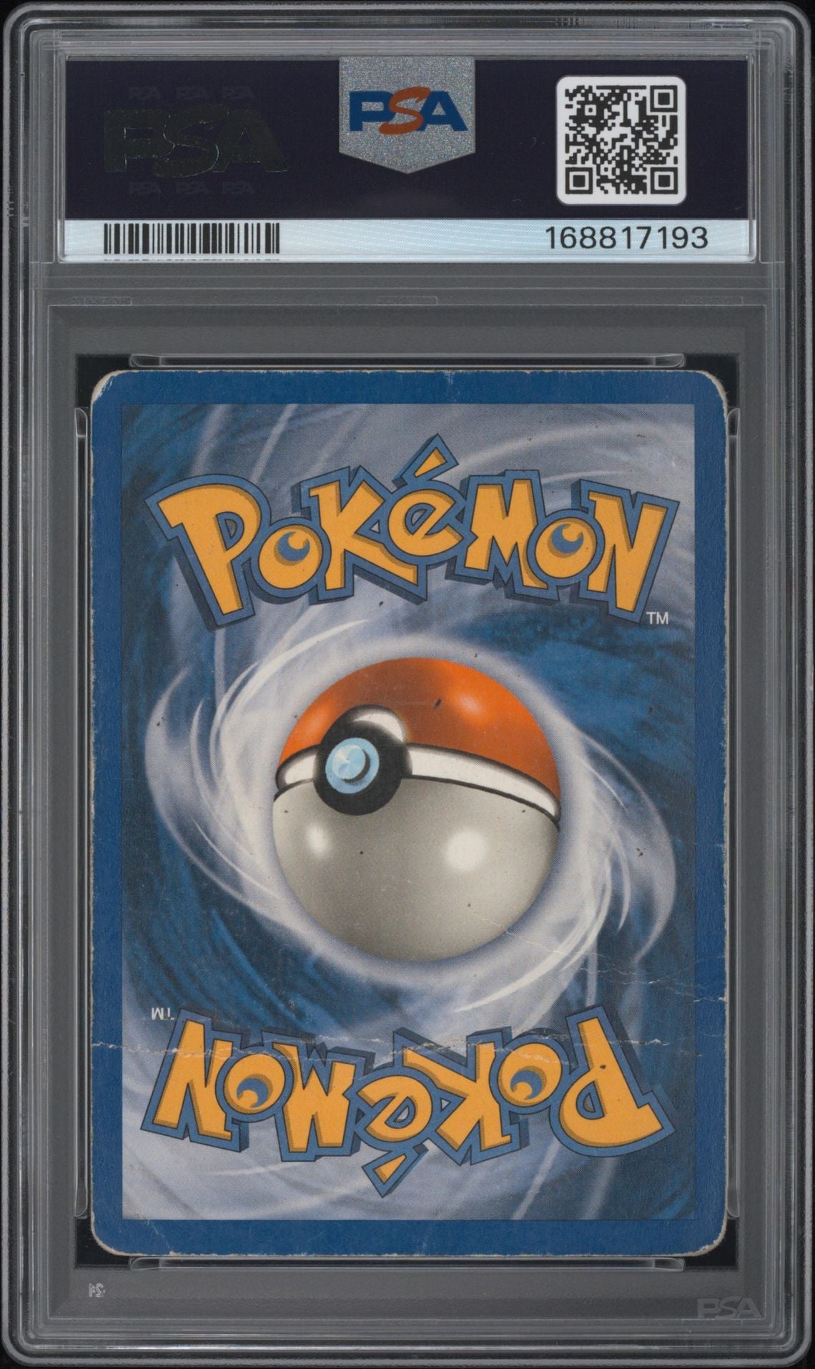 Charizard #3 Legendary Collection PSA 1 - bagside