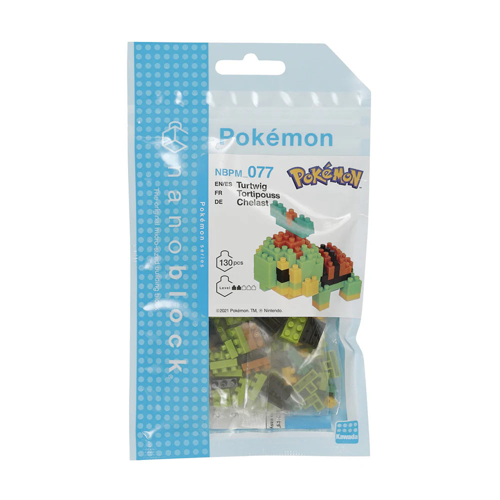 Nanoblock Pokemon Turtwig Legetoj