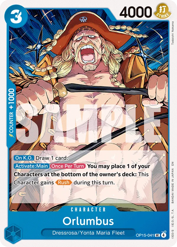 Orlumbus (OP15-041) - Adventure on Kami’s Island (Uncommon) [OP15-041] English / Near Mint / Normal