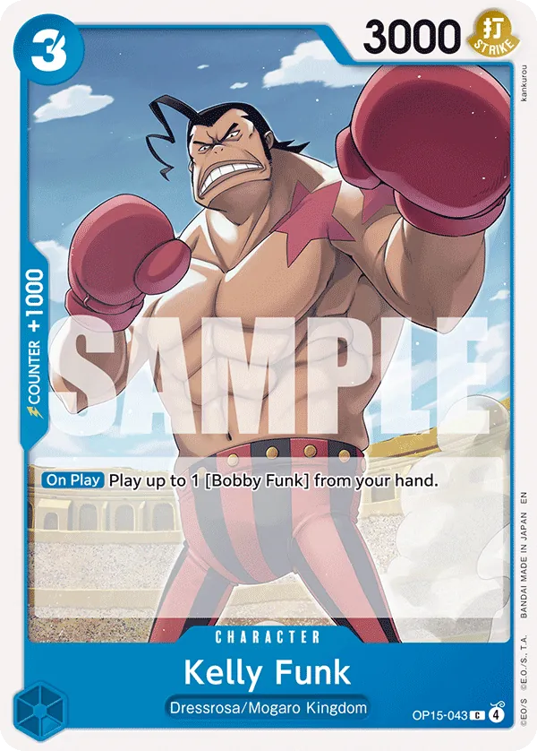 Kelly Funk (OP15-043) - Adventure on Kami’s Island (Common) [OP15-043] English / Near Mint / Normal