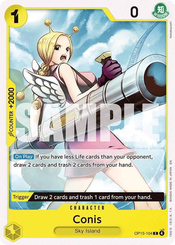 Conis (OP15-104) - Adventure on Kami’s Island (Common) [OP15-104] English / Near Mint / Normal