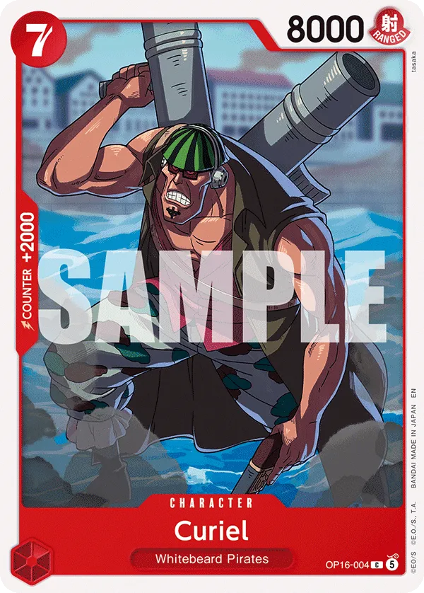Curiel (OP16-004) - The Time of Battle (Common) [OP16-004] English / Near Mint / Normal