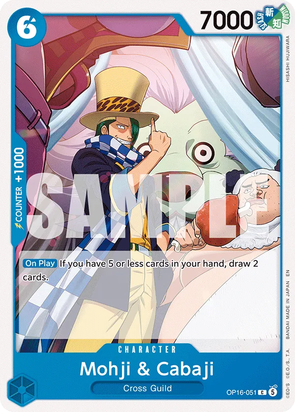 Mohji & Cabaji (OP16-051) - The Time of Battle (Common) [OP16-051] English / Near Mint / Normal