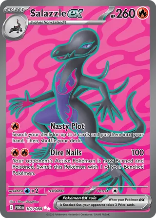Salazzle ex - Perfect Order (Ultra Rare) [POR-101] English / Near Mint / Normal