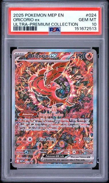 Oricorio ex #024 - Ultra Premium Collection - Promo - PSA 10