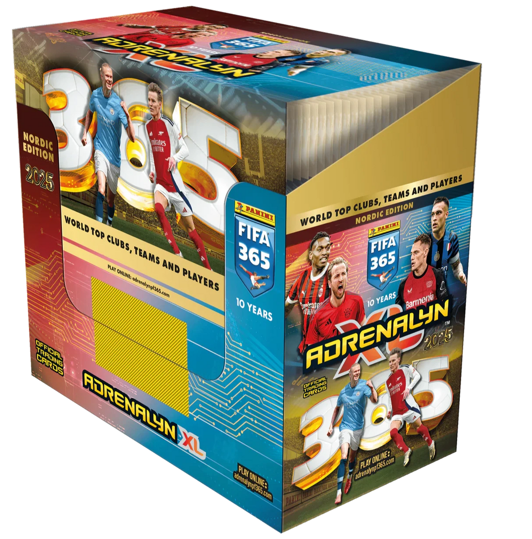 Panini Adrenalyn XL FIFA 365 2025 Nordic Edition Booster Display Box Kortspil