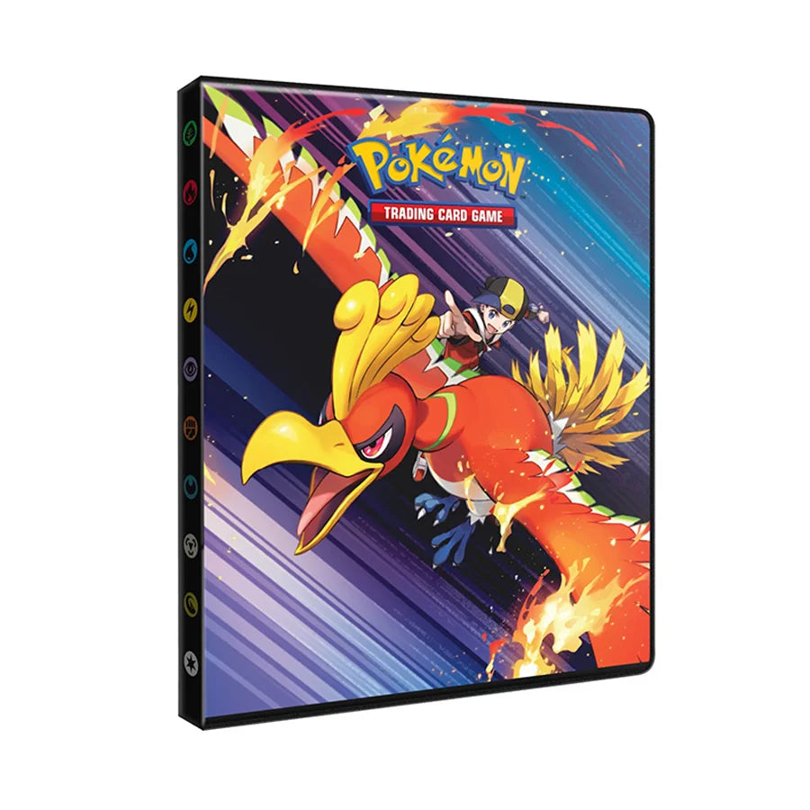 Ultra Pro: Pokémon - SV10 Destined Rivals - Ethan's Ho-Oh - 4-Pocket Portfolio (Samlemappe)