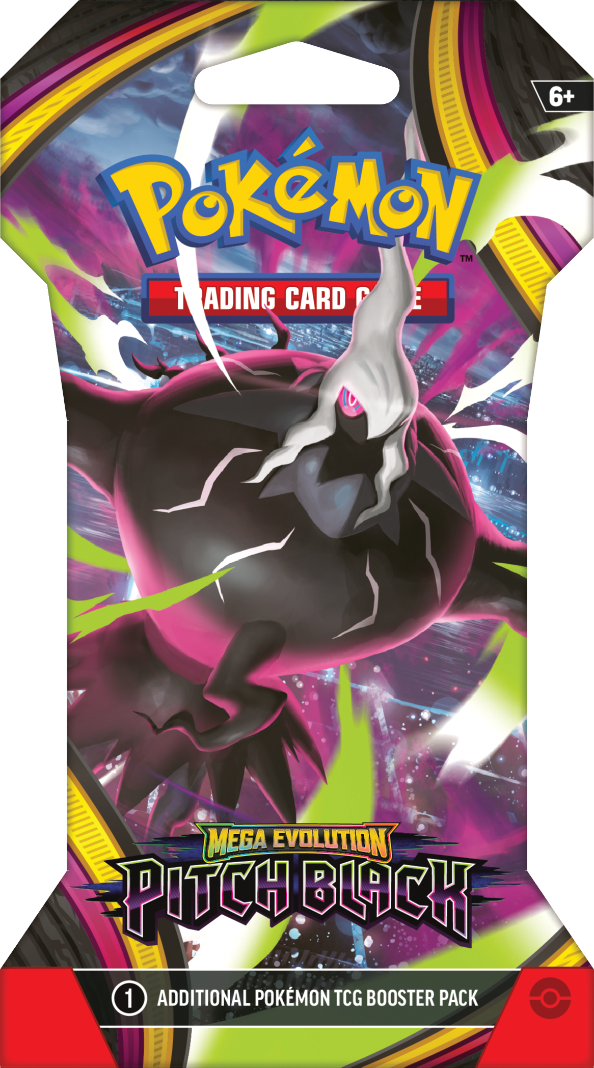 Pokémon TCG: Mega Evolution: Pitch Black - Sleeved Booster Pack
