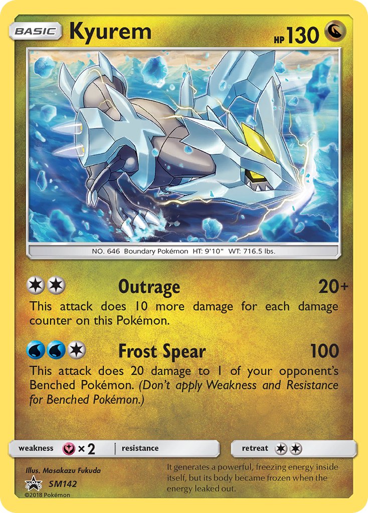 Kyurem - SM Black Star Promos (Promo) [SM-142] English / Near Mint / Normal