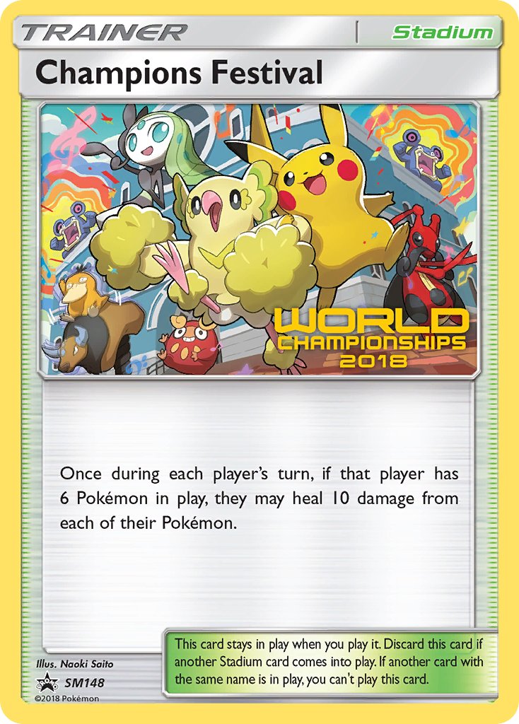 Champions Festival - SM Black Star Promos (Promo) [SM-148] English / Near Mint / Normal