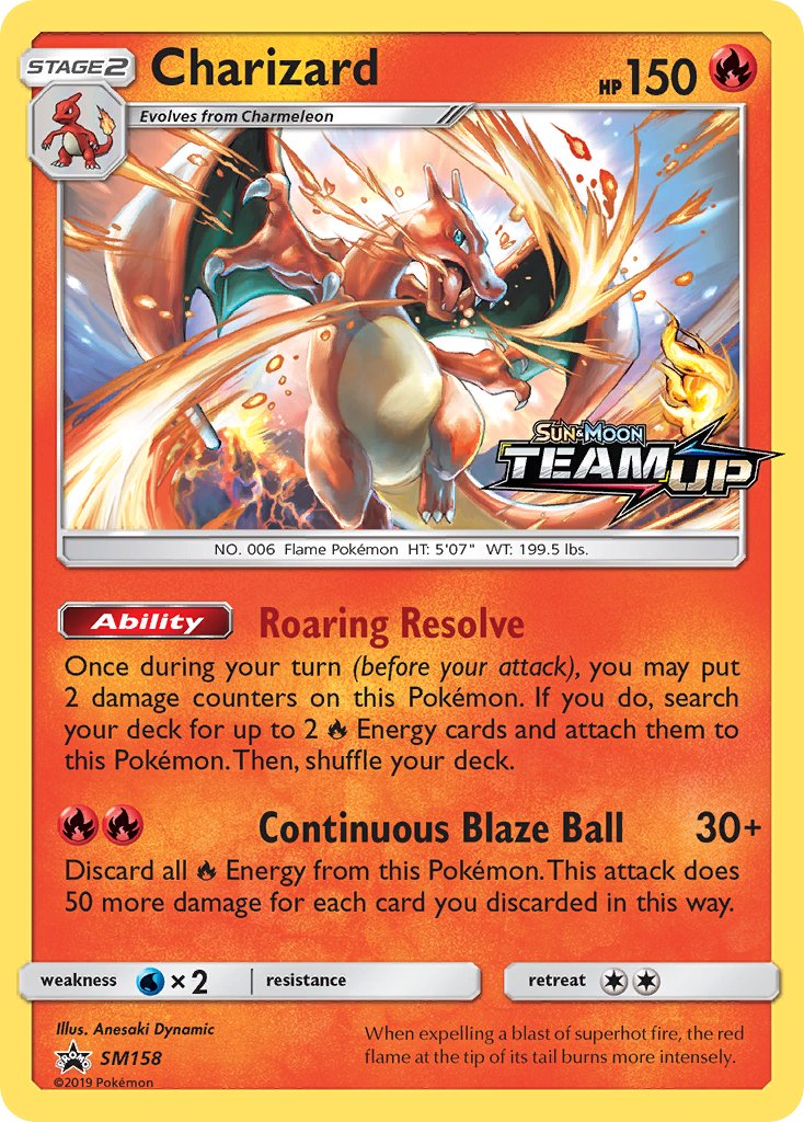 Charizard - SM Black Star Promos (Promo) [SM-158] English / Near Mint / Normal
