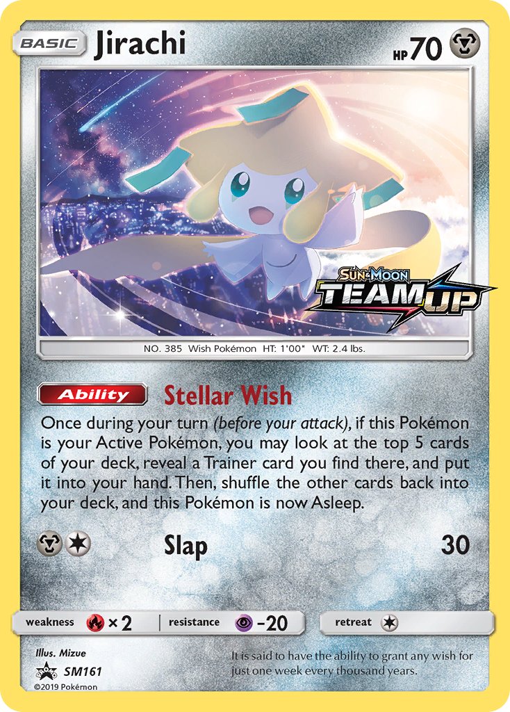 Jirachi - SM Black Star Promos (Promo) [SM-161] English / Near Mint / Normal