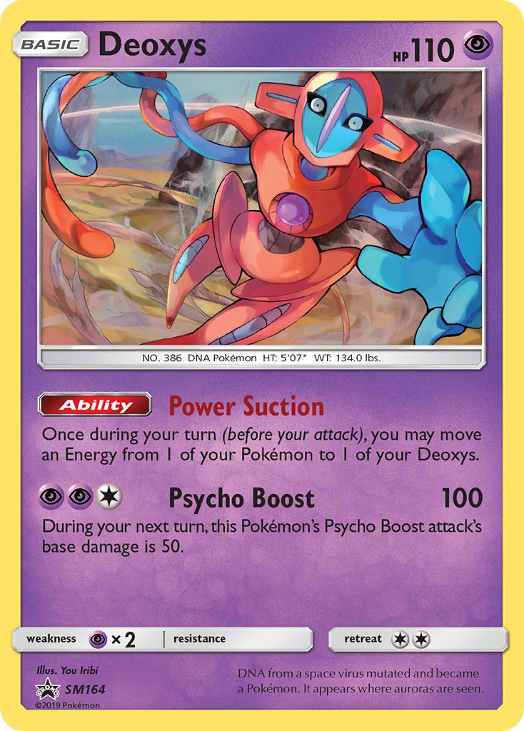 Deoxys - SM Black Star Promos (Promo) [SM-164] English / Near Mint / Normal