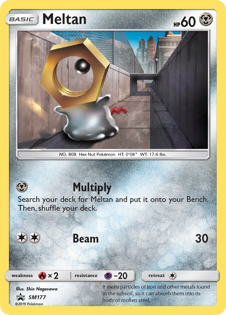 Meltan - SM Black Star Promos (Promo) [SM-177] English / Near Mint / Normal