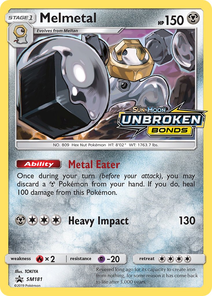 Melmetal - SM Black Star Promos (Promo) [SM-181] English / Near Mint / Normal