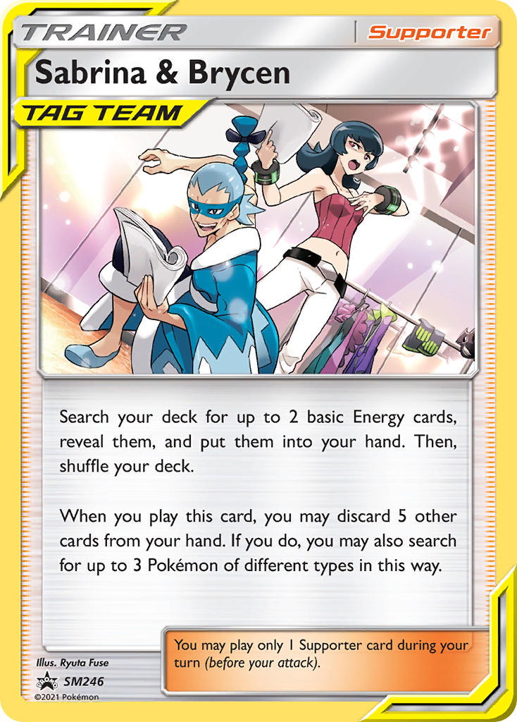 Sabrina & Brycen - SM Black Star Promos (Promo) [SM-246] English / Near Mint / Normal