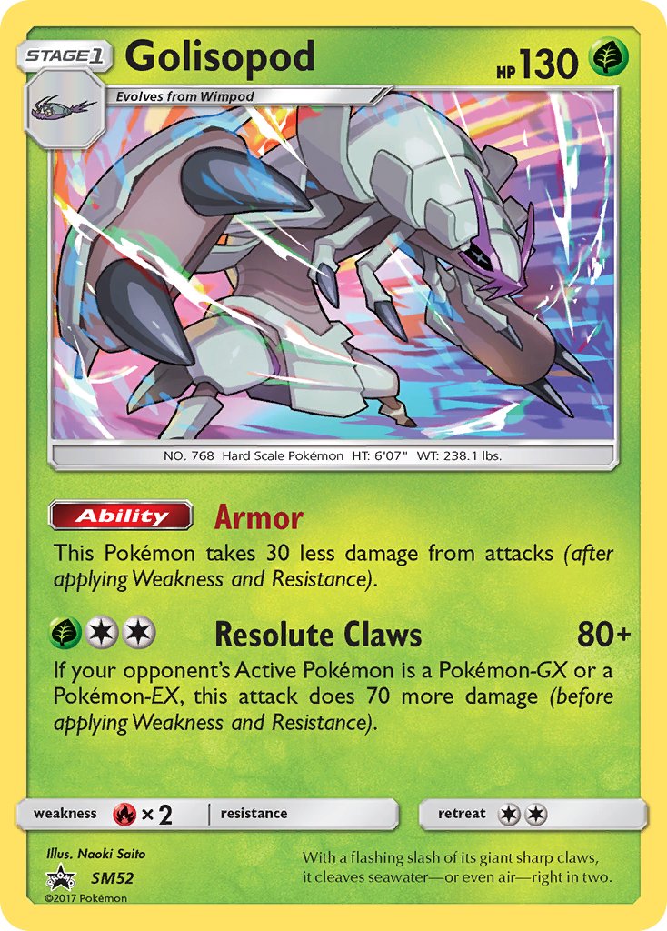 Golisopod - SM Black Star Promos (Promo) [SM-52] English / Near Mint / Normal