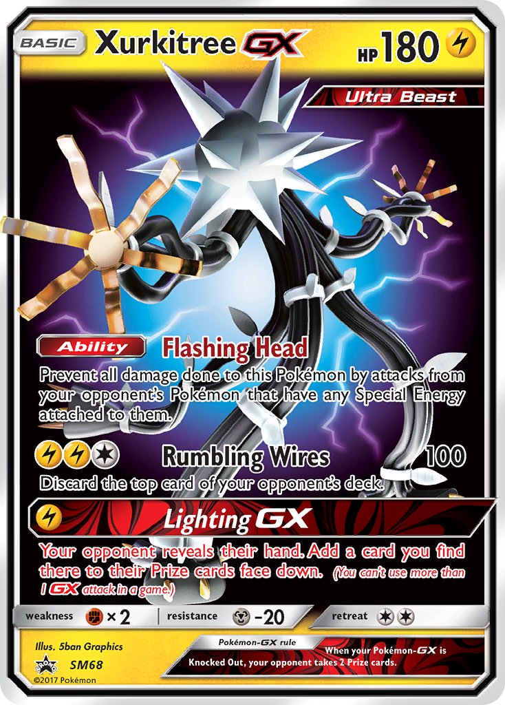 Xurkitree GX - SM Black Star Promos (Promo) [SM-68] English / Near Mint / Normal