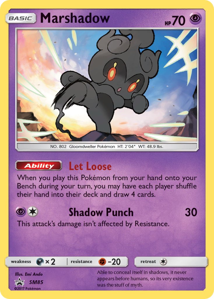 Marshadow - SM Black Star Promos (Promo) [SM-85] English / Near Mint / Normal