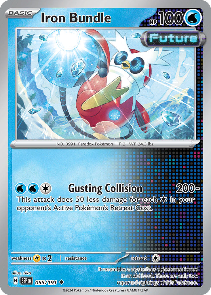 Iron Bundle⁣ - Surging Sparks⁣ (Uncommon)⁣ [055] English / Near Mint / Normal