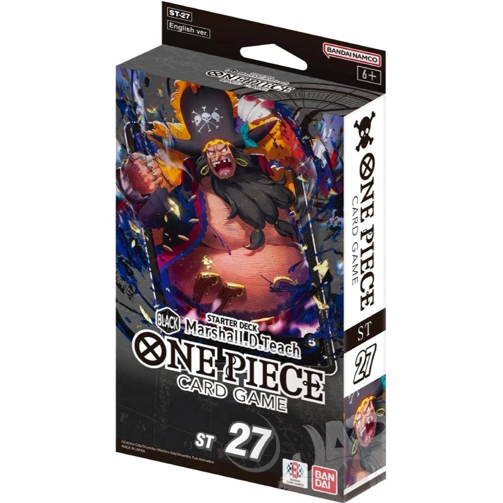 One Piece Card Game: Starter Deck - ST27 - Marshall.D.Teach Kortspil