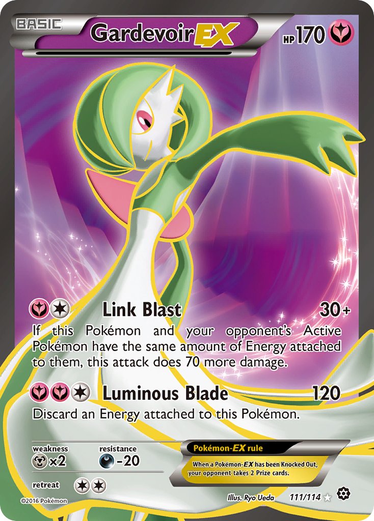 Gardevoir EX - Steam Siege (Ultra Rare) [STS-111] English / Good / Normal