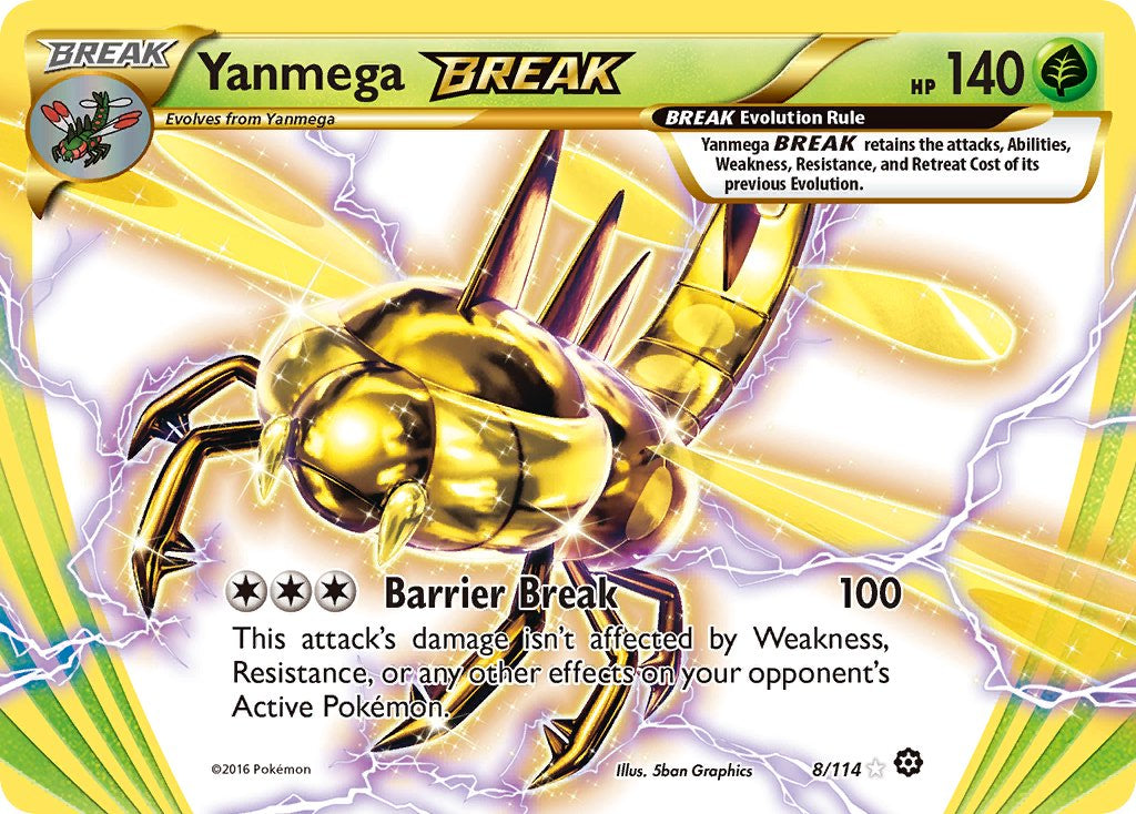 Yanmega BREAK - Steam Siege (Holo Rare) [STS-8] English / Good / Normal