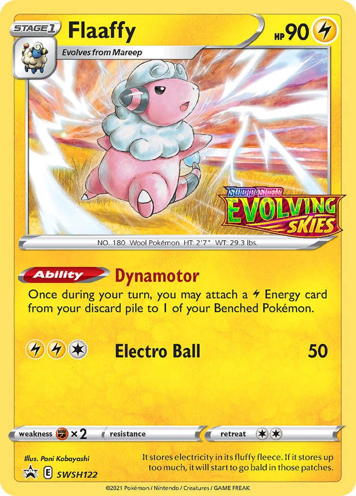 Flaaffy⁣ - SWSH Black Star Promos⁣ (Promo)⁣ [122] English / Near Mint / Normal