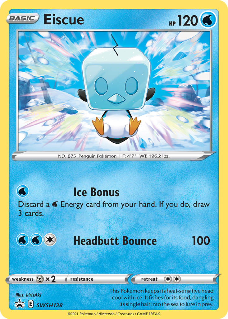 Eiscue⁣ - SWSH Black Star Promos⁣ (Promo)⁣ [128] English / Excellent / Normal