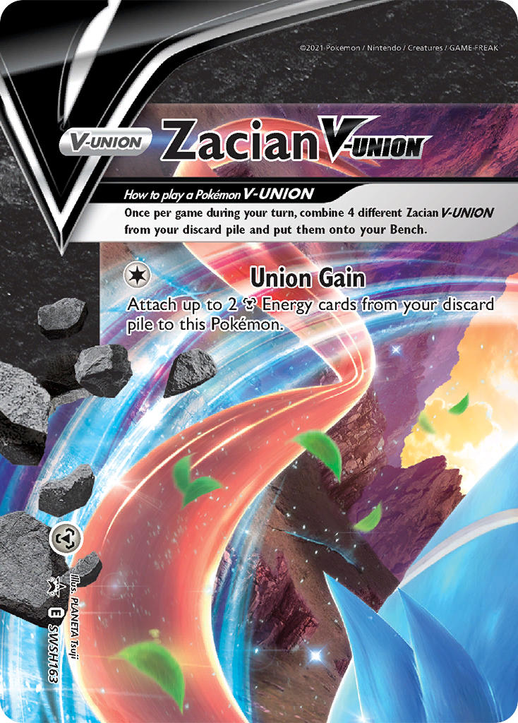 Zacian V-UNION - SWSH Black Star Promos (Promo) [SWSH-163] English / Near Mint / Normal