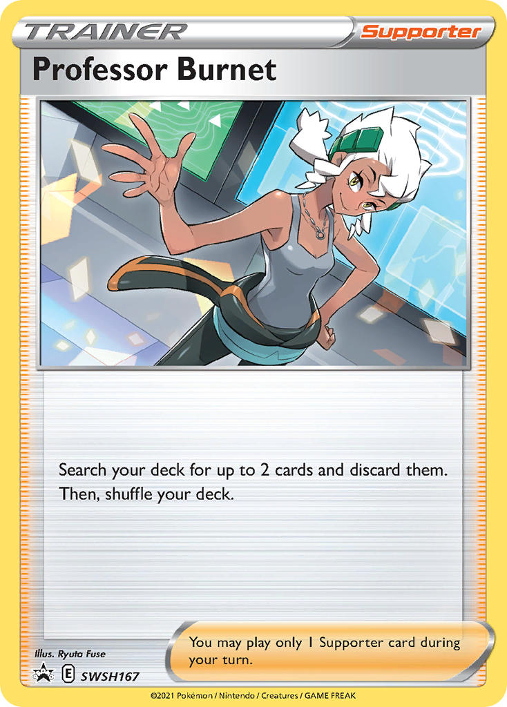 Professor Burnet - SWSH Black Star Promos (Unstamped) [167] Kortspil