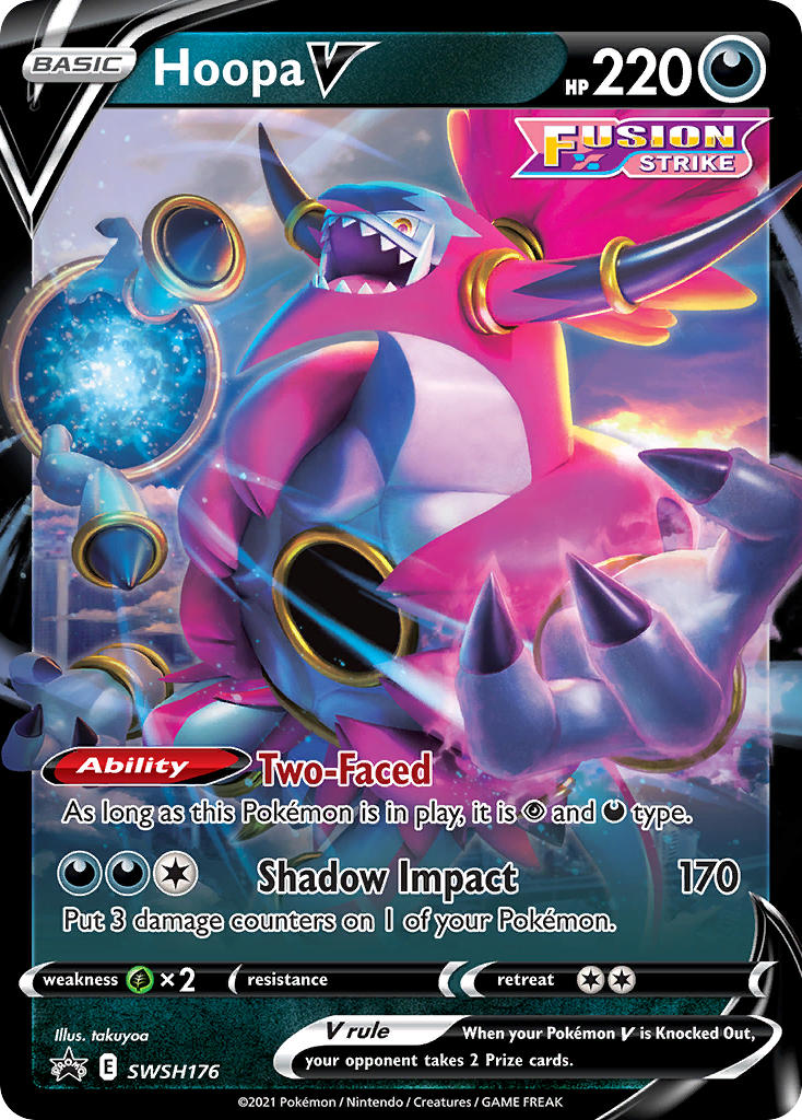 Hoopa V⁣ - SWSH Black Star Promos⁣ (Promo)⁣ [176] English / Near Mint / Normal