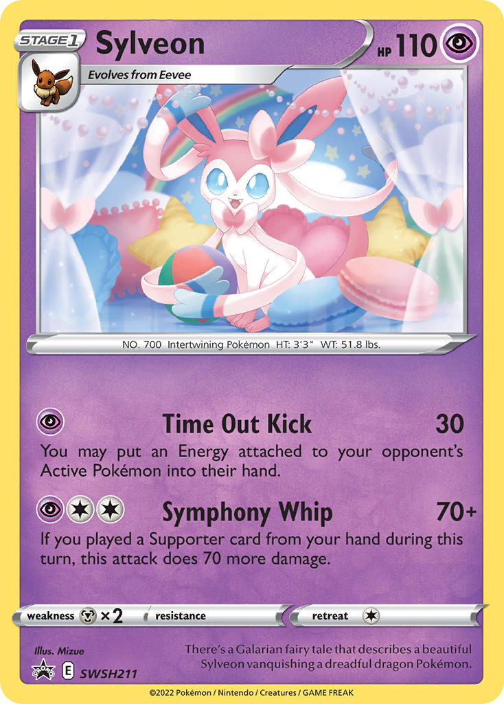 Sylveon⁣ - SWSH Black Star Promos⁣ (Promo)⁣ [211] English / Excellent / Normal